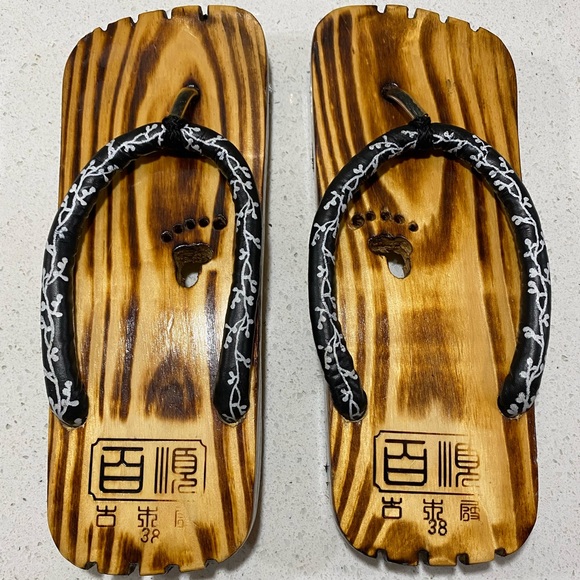 Wooden Geta from japan - Picture 2 of 5